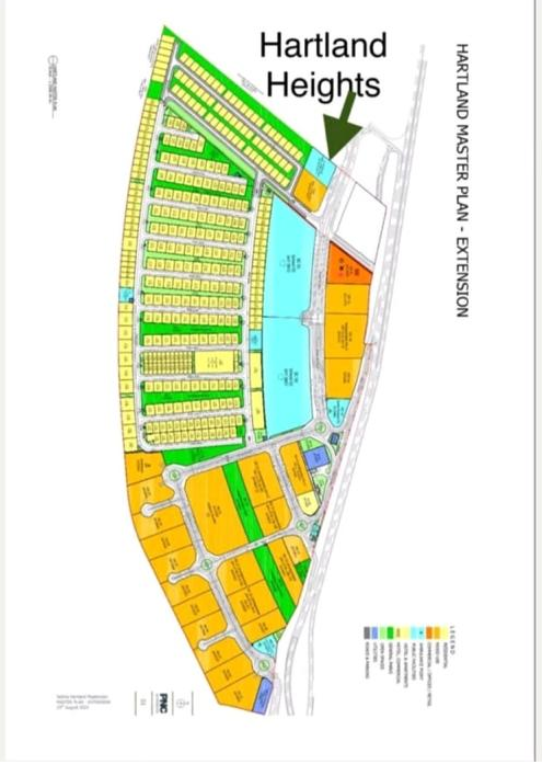 Location Map-Sobha Hartland Heights Apartments for sale in Dubai