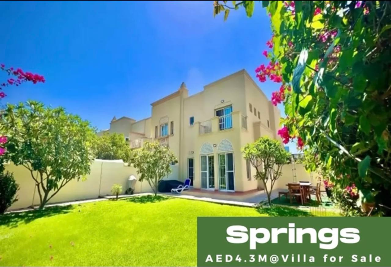 Luxury Villa for Sale in The Springs-Emirates Living-Dubai Properties